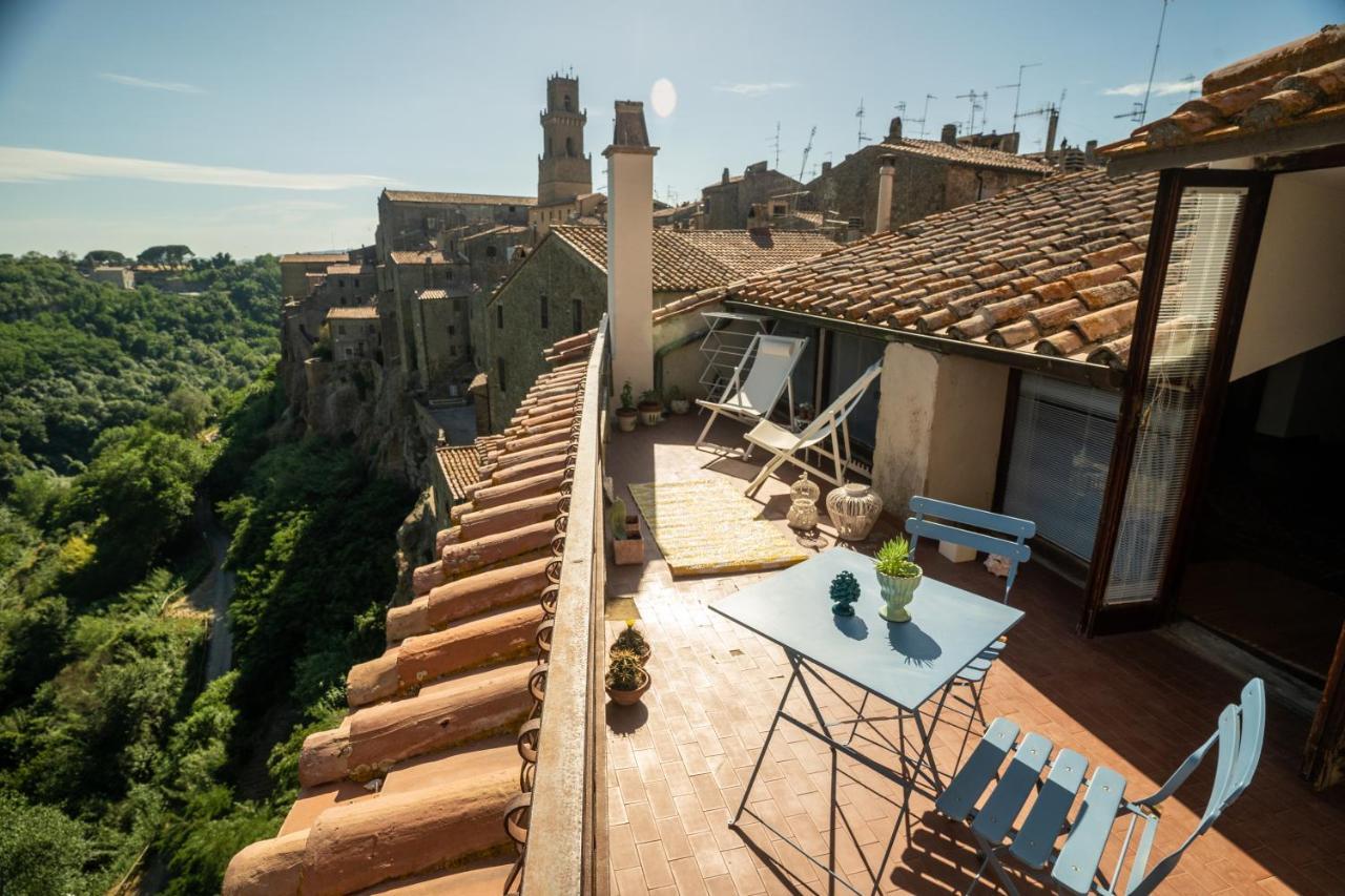 Apartamento Le Antiche Viste Pitigliano Exterior foto